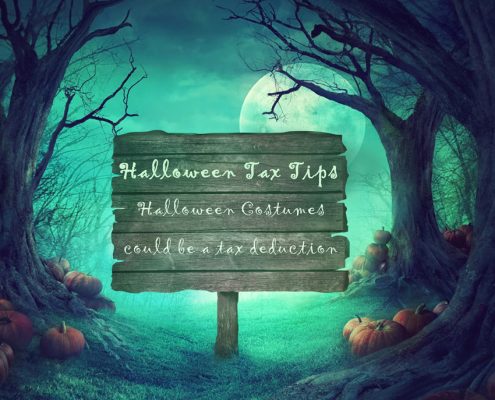 Halloween Costumes could be a tax deduction