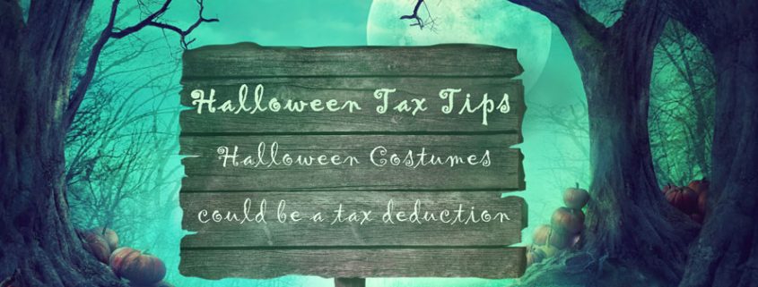 Halloween Costumes could be a tax deduction