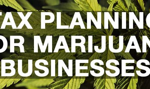 Tax Planning For Marijuana Businesses