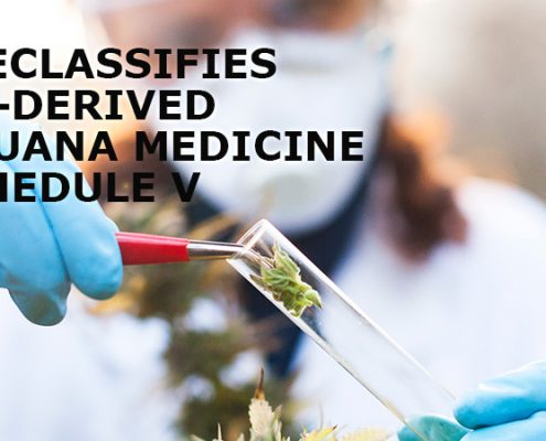 DEA Reclassifies Plant-Derived Marijuana Medicine To Schedule V