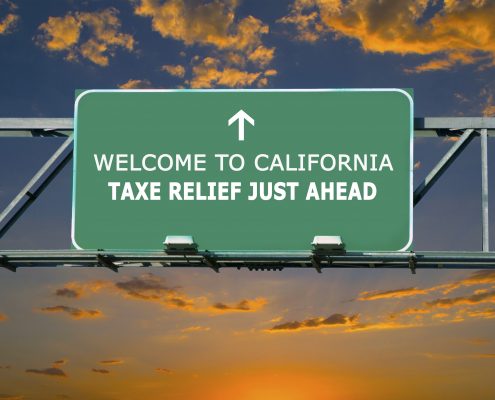 california tax relief