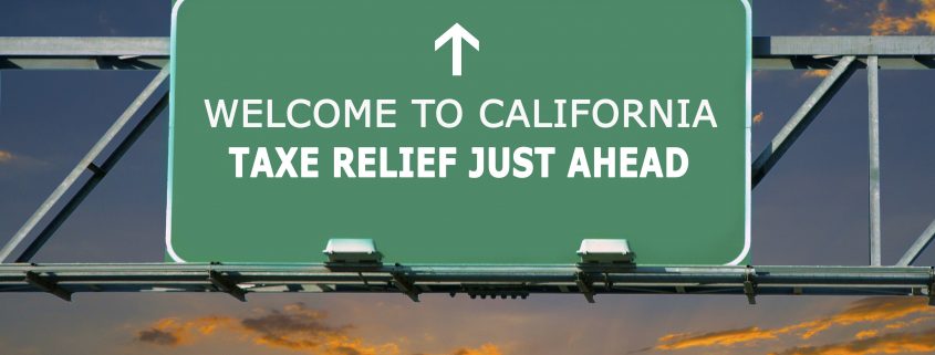 california tax relief