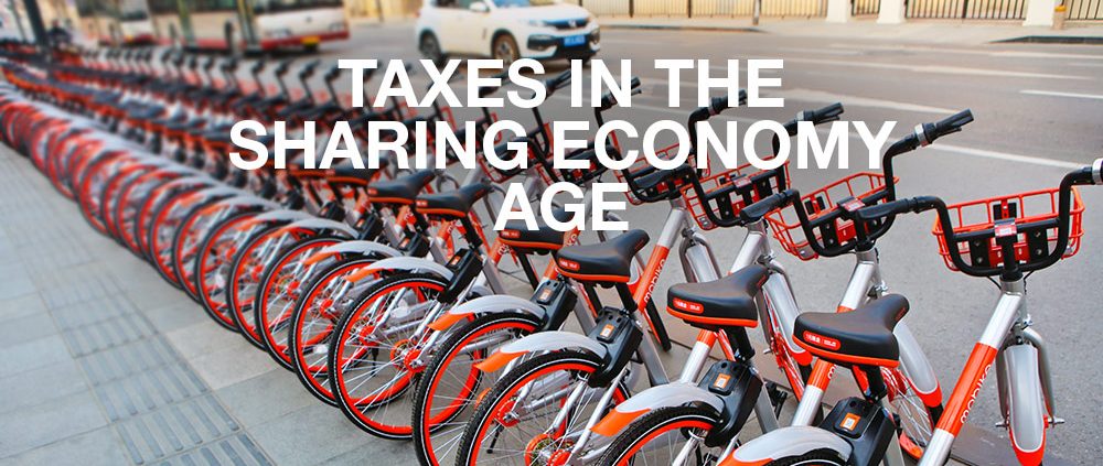Tips For Taxpayers About The Sharing Economy And Taxes From renting spare rooms and vacation homes to car rides or using a bike…name a service and it’s probably available through the sharing economy which is proliferating through many online platforms like Uber, Lyft and Airbnb.