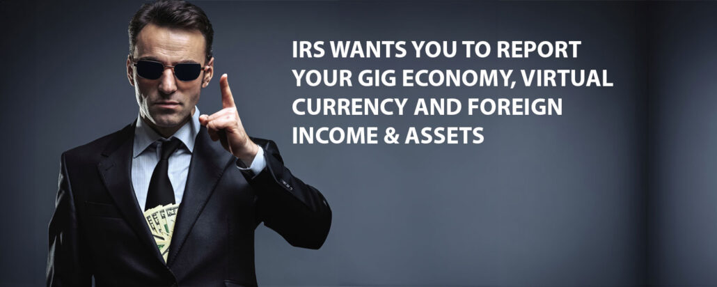 IRS Looking For Taxpayers To Report Gig Economy Income Virtual 